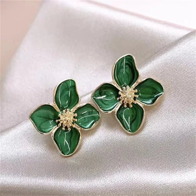 Eternal Hibiscus Studs